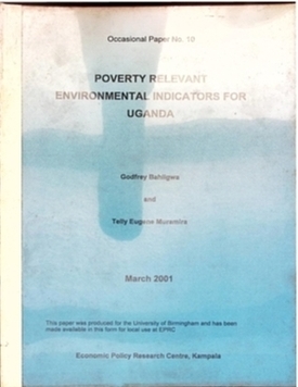 Poverty Relevant Environmental Indicators for Uganda