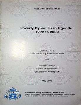 Poverty Dynamics in Uganda: 1992 to 2000