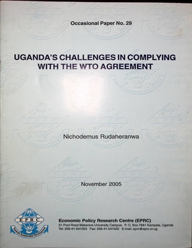 Uganda's Challenges in coping with the WTO agreement