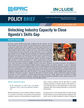 Unlocking Industry Capacity to Close  Uganda’s Skills Gap